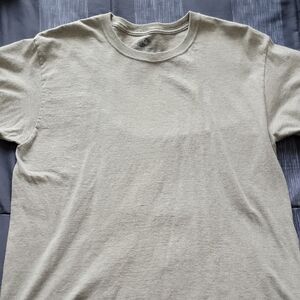 Fruit of the Loom Men's Light Gray Short Sleeve Tee